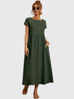 Giselle™ - Vestido informal con bolsillos