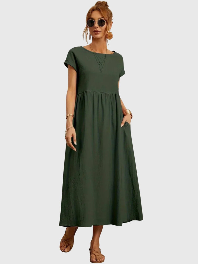 Giselle™ - Vestido informal con bolsillos
