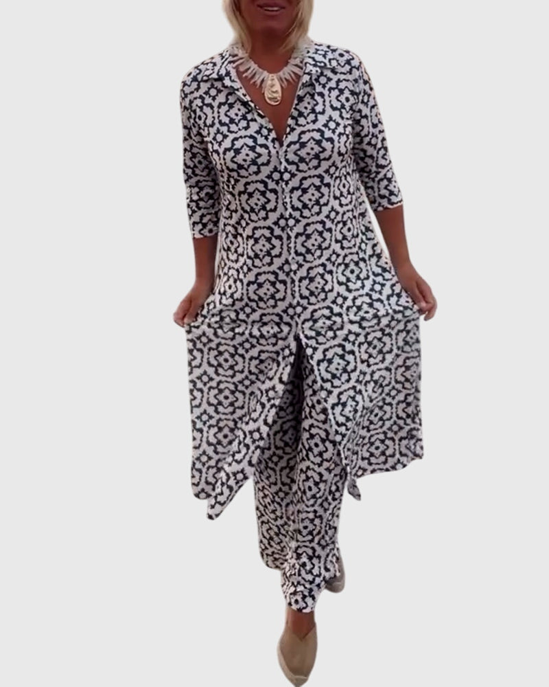 Gabriella™ | Elegante conjunto vintage de dos piezas