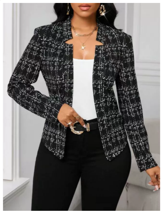 Ellie™ - Blazer elegante a cuadros