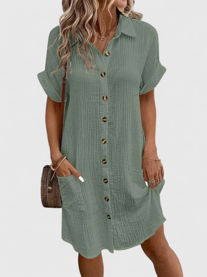 Gianelleza™ | Vestido midi sofisticado