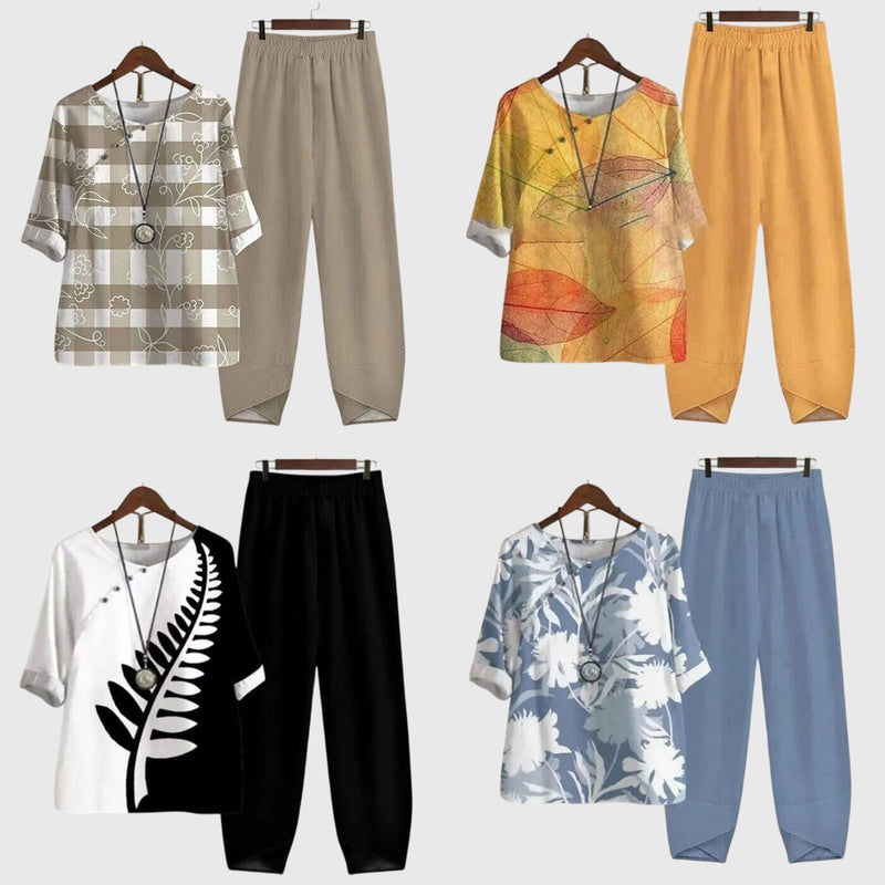 Alessia™ | Conjunto cómodo de dos piezas
