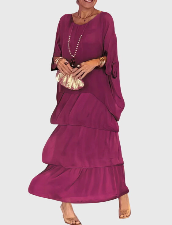 Susan™ | Vestido elegante, largo y fluido
