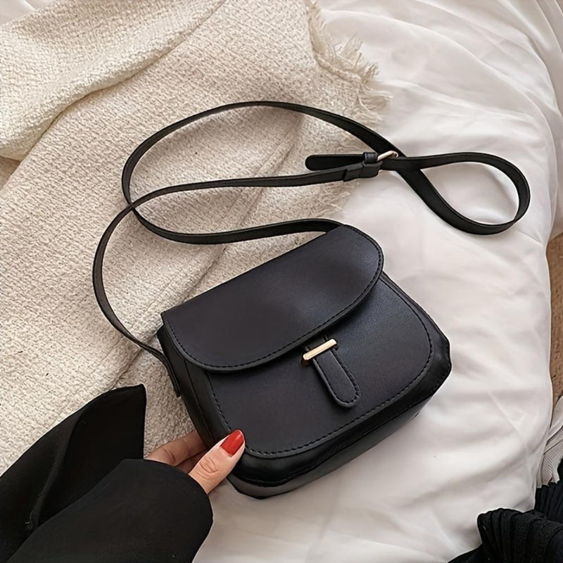 Aria™ Retro Grace | Elegante bolso bandolera Saddle