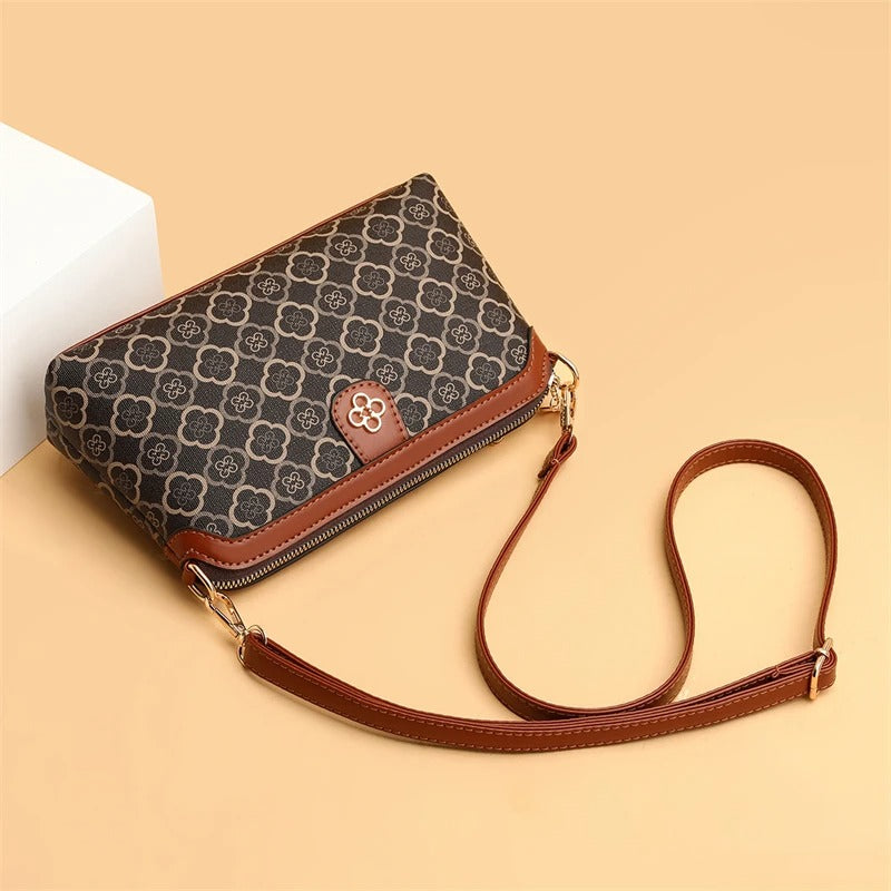 Amelia™ - Bolso de hombro floral premium