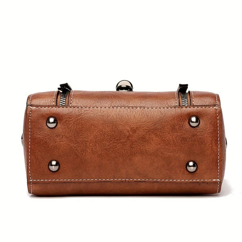 Zoe™ Elegancia atemporal | Bolso vintage con solapa