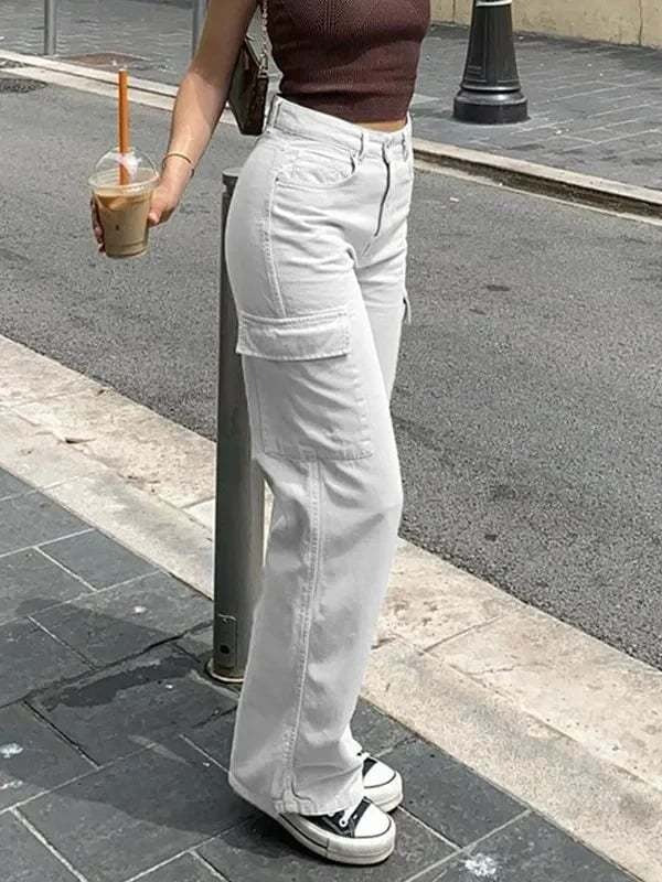 JADWIGA – PANTALONES CARGO AJUSTABLES PARA MUJER 