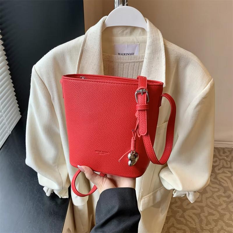 Aubrey™ - Elegante mini bolso de hombro tipo cubo