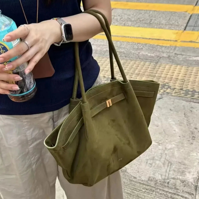 Riley™ - Bolso de ante y micropiel para axilas