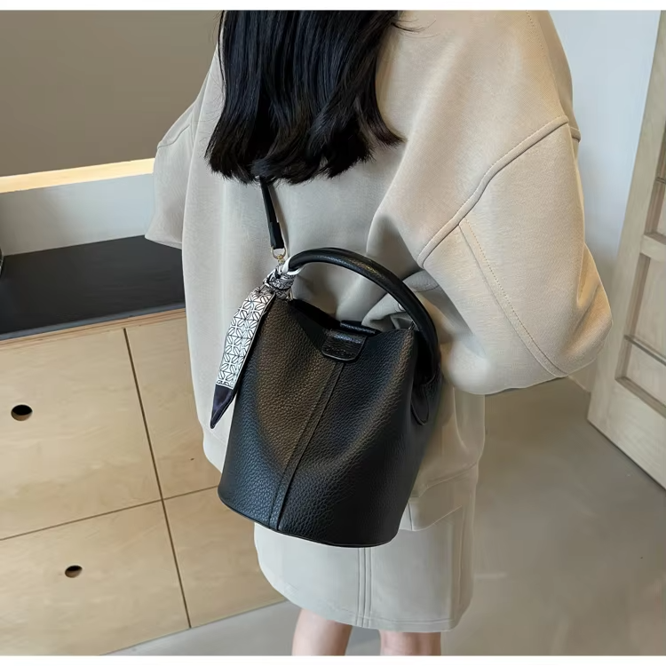 Abigail™ - Bolso estilo cubo retro