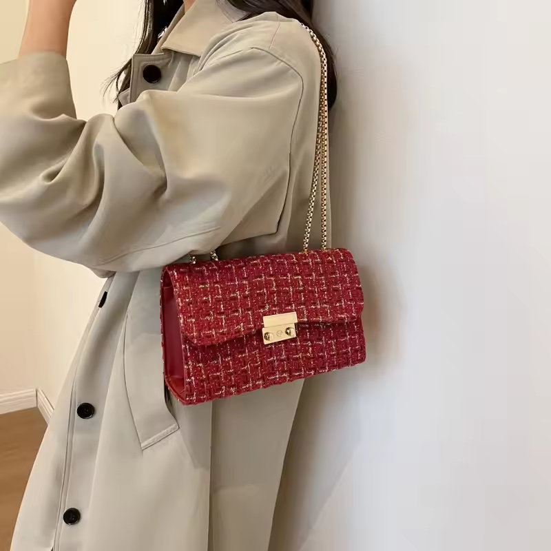 Addison™ - Bolso de cuadros de lujo