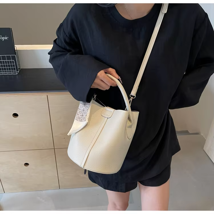 Abigail™ - Bolso estilo cubo retro