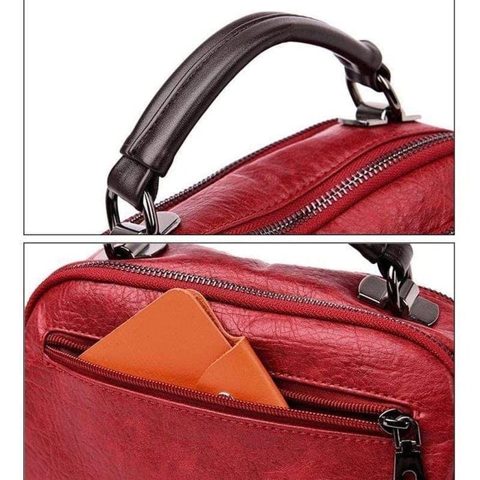 Penélope™ Estilo Exquisito | Bolso Suave con Múltiples Bolsillos 