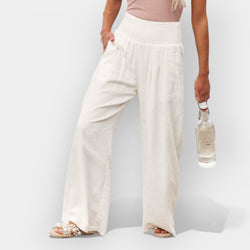 Pantalones anchos cómodos
