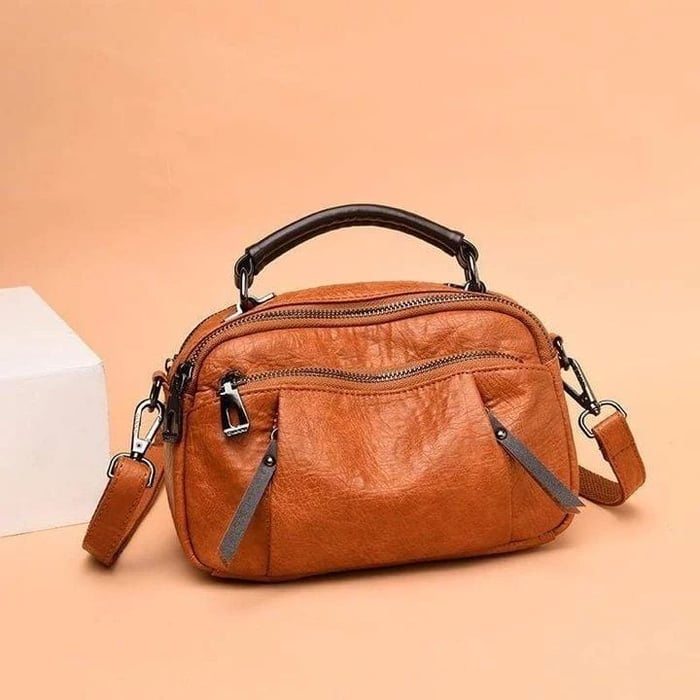 Penélope™ Estilo Exquisito | Bolso Suave con Múltiples Bolsillos 