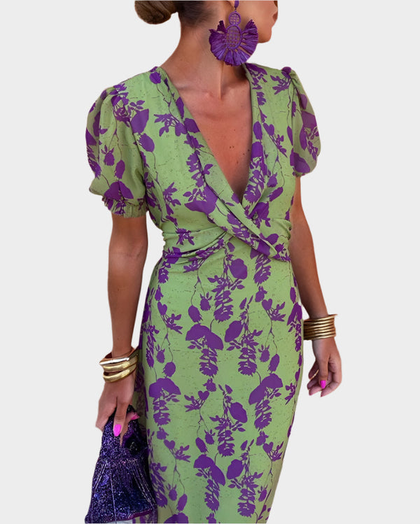 Vestido de mujer con flores