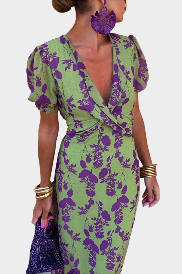 Vestido de mujer con flores