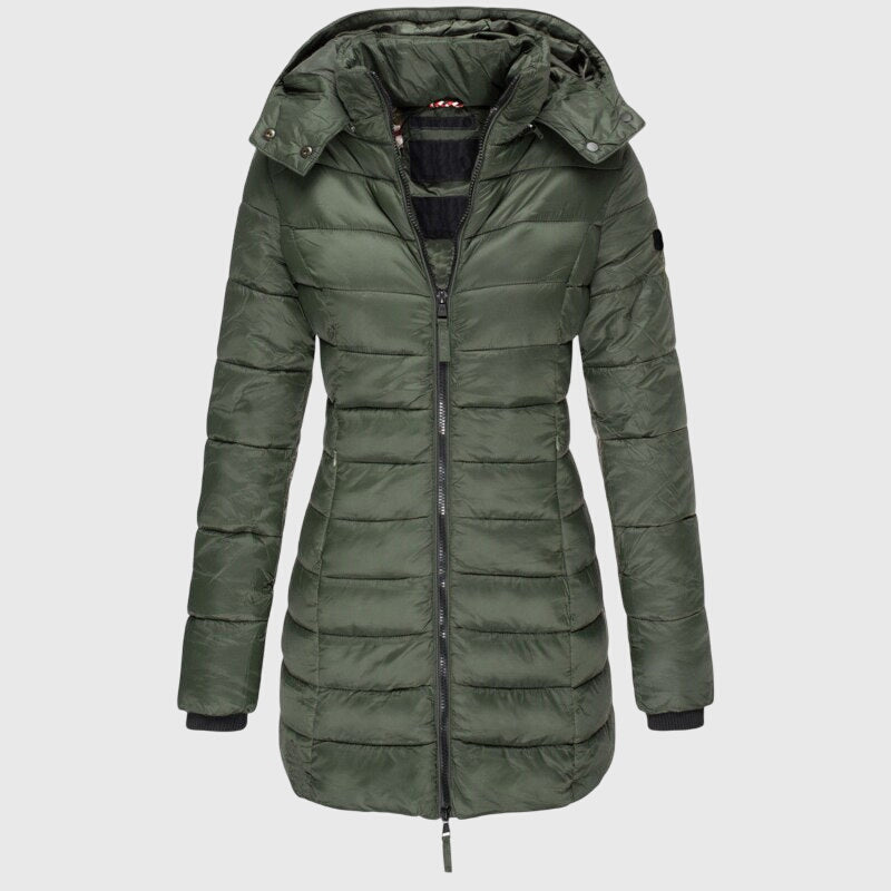 Elise™ - Chaqueta larga de plumas