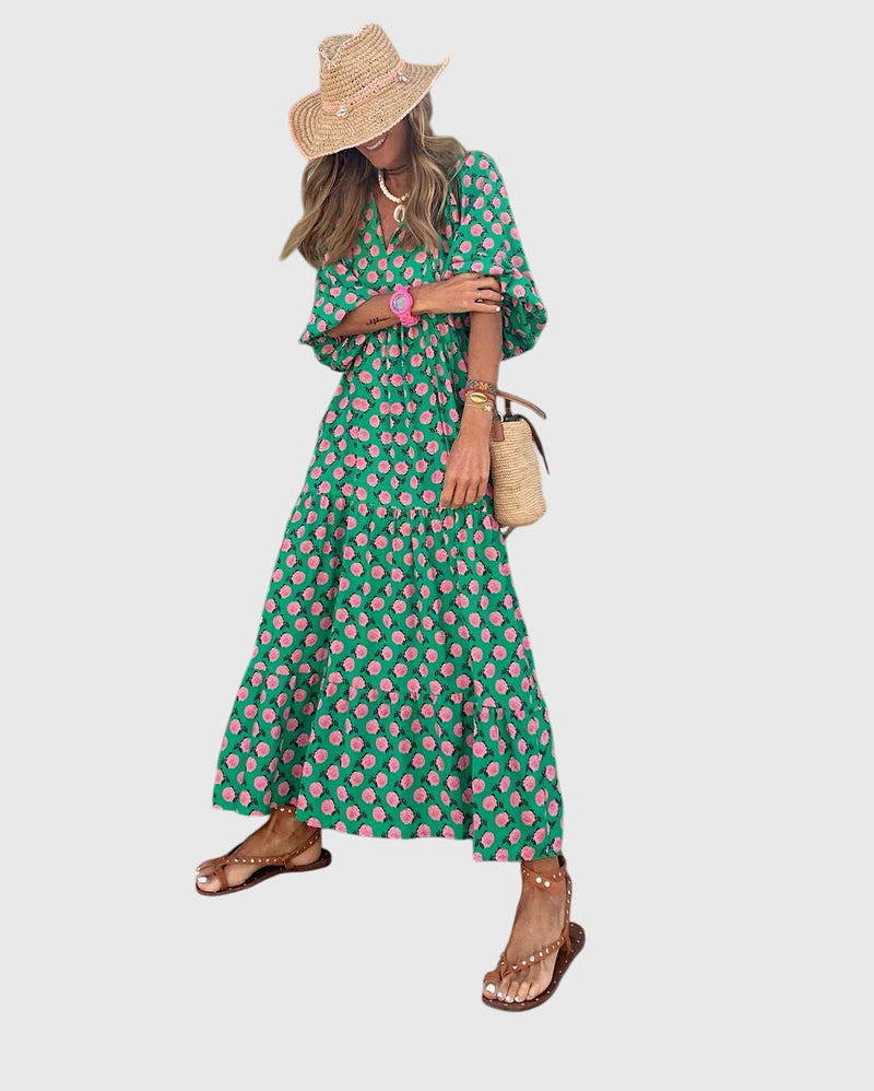 Sarah™ - Vestido largo bohemio