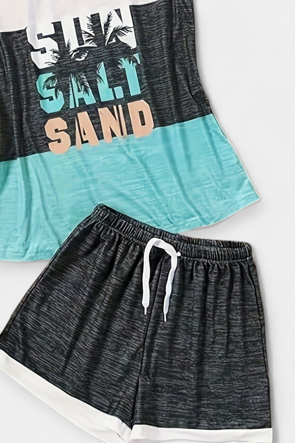 Juego de palmeras para el verano