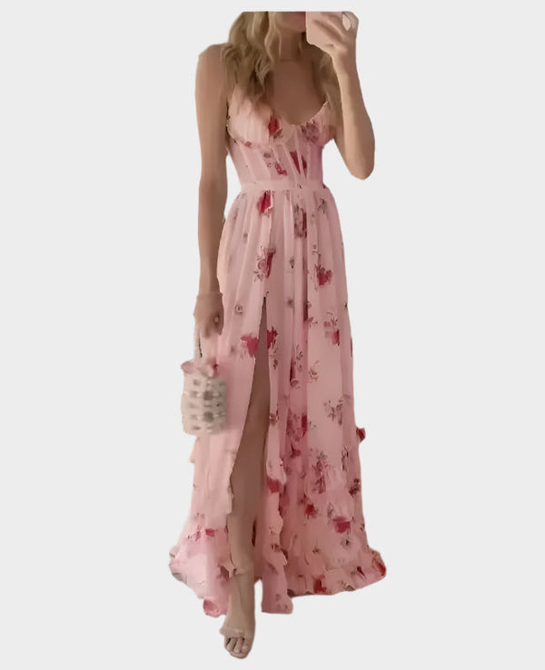 Vestido floral aireado