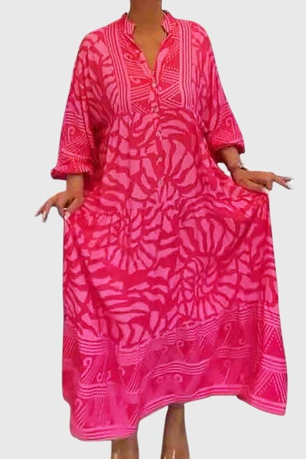 Mckinley™ | Vestido largo con estampado elegante