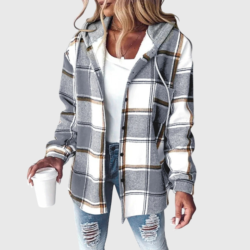 Martina™ | Chaqueta de malla con botones para mujer