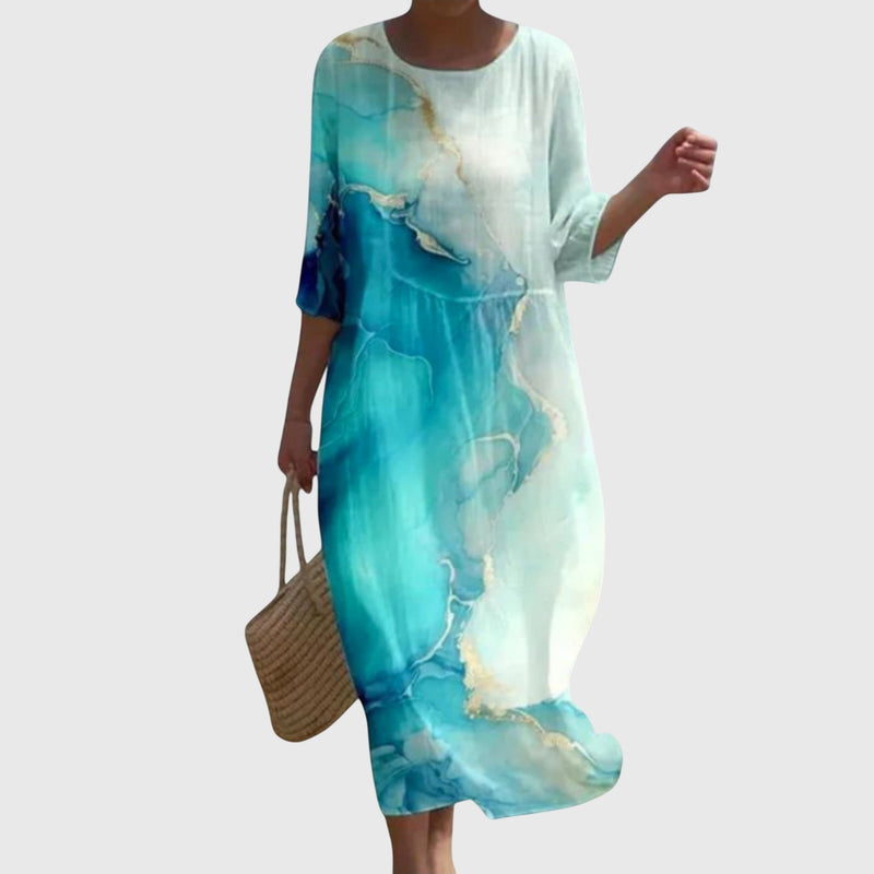 Hayley™ | Elegante vestido largo floral