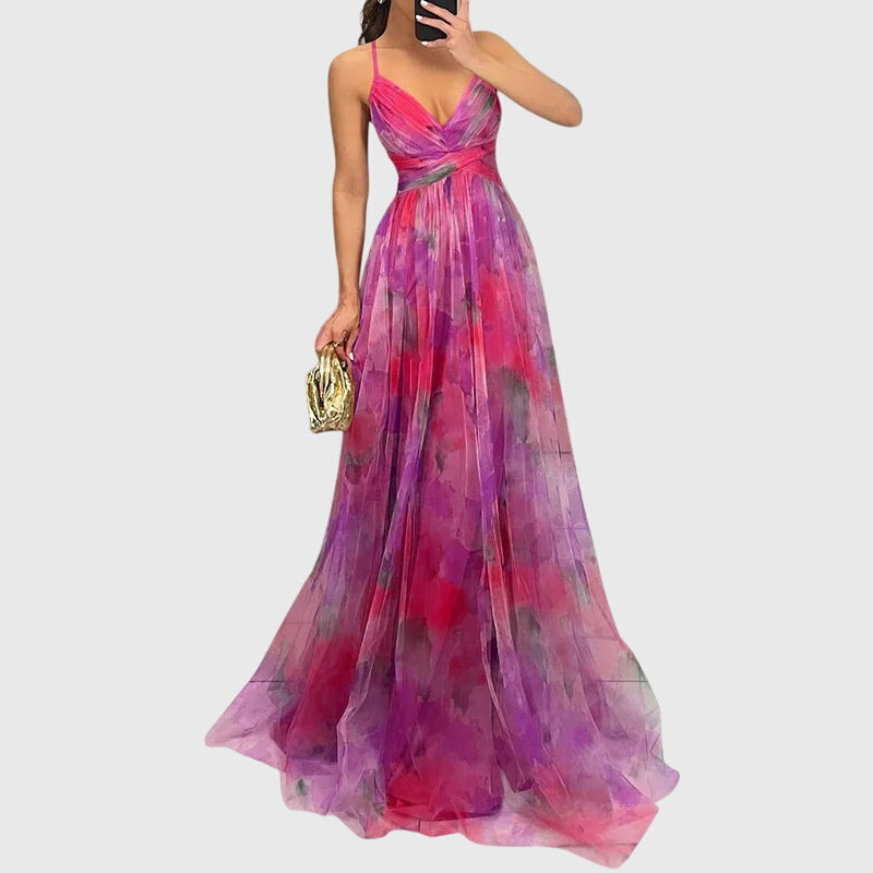 Giselle™ | Vestido largo floral