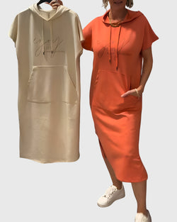 Marlowe™ | Vestido informal con capucha