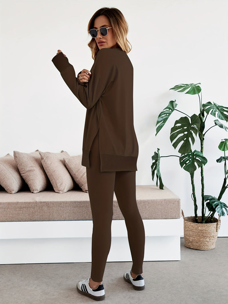 Josie - Conjunto de ropa de estar cómoda 