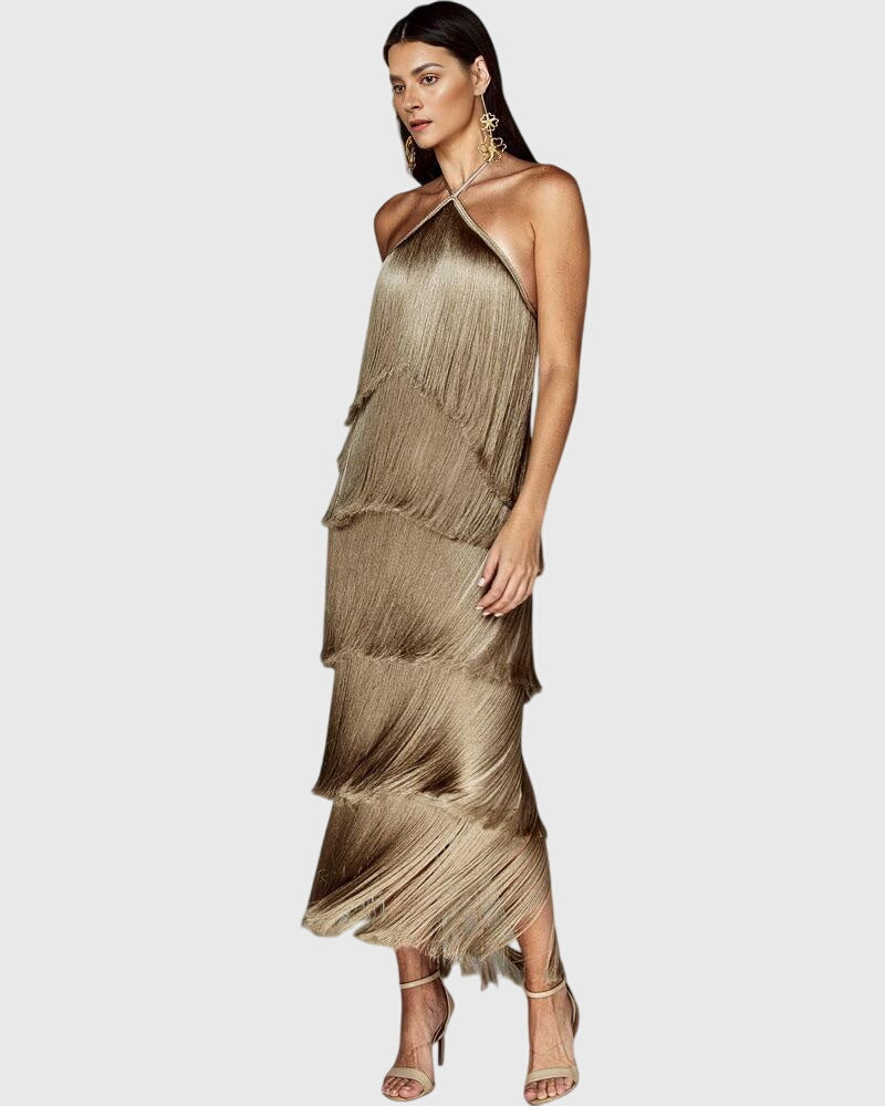 Artiselle™ - Vestido con borlas