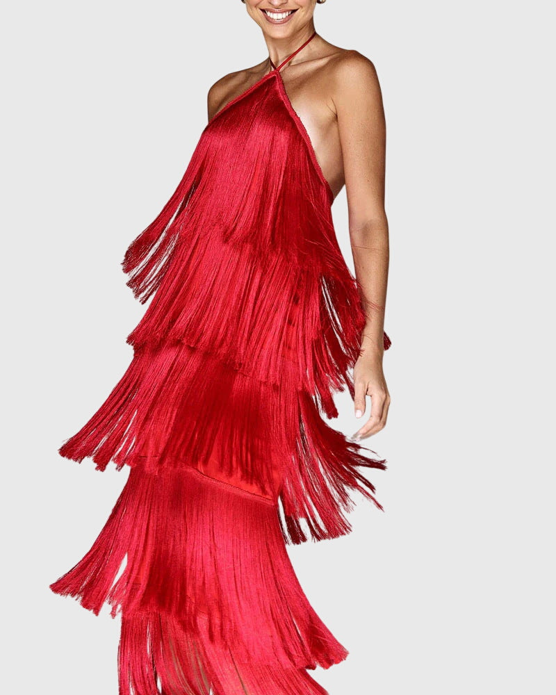 Artiselle™ - Vestido con borlas