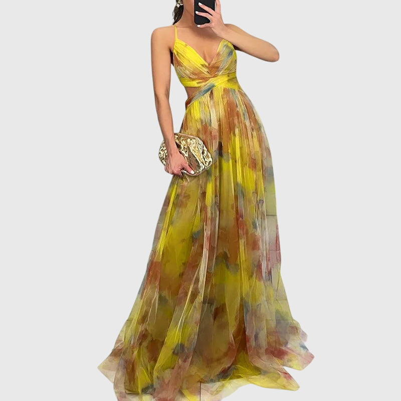 Giselle™ | Vestido largo floral