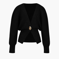 Alora | Elegante suéter-cárdigan
