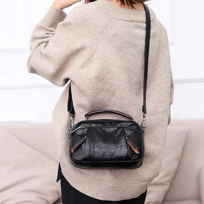 Penélope™ Estilo Exquisito | Bolso Suave con Múltiples Bolsillos 