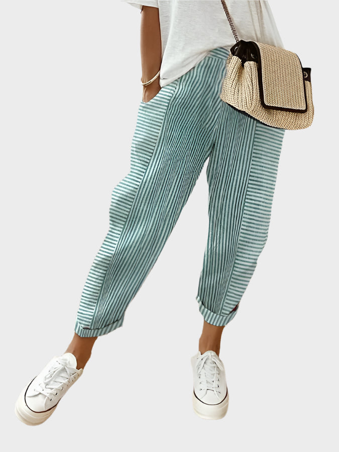 Pantalones de rayas