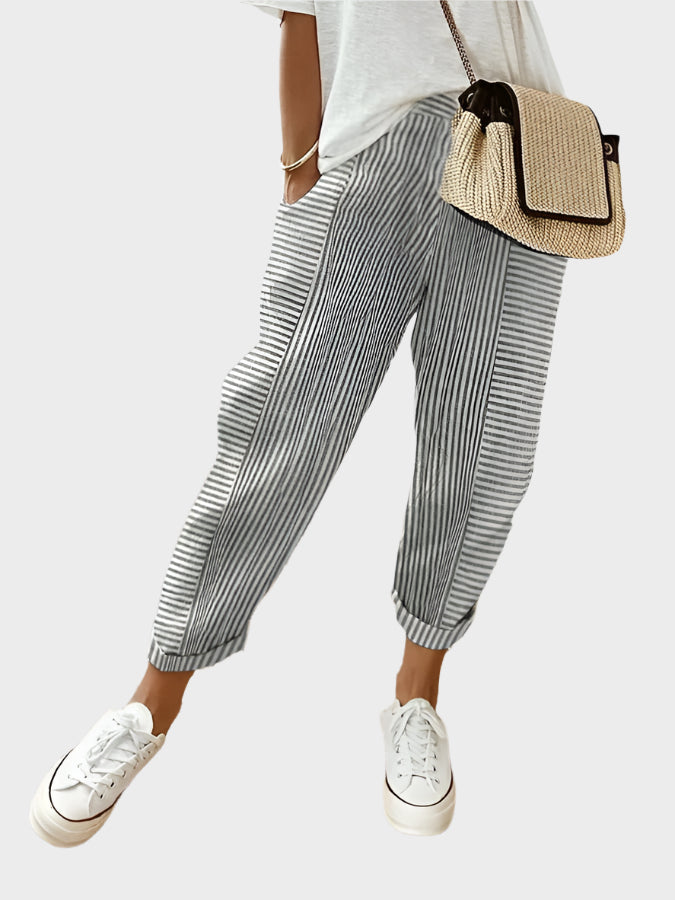 Pantalones de rayas