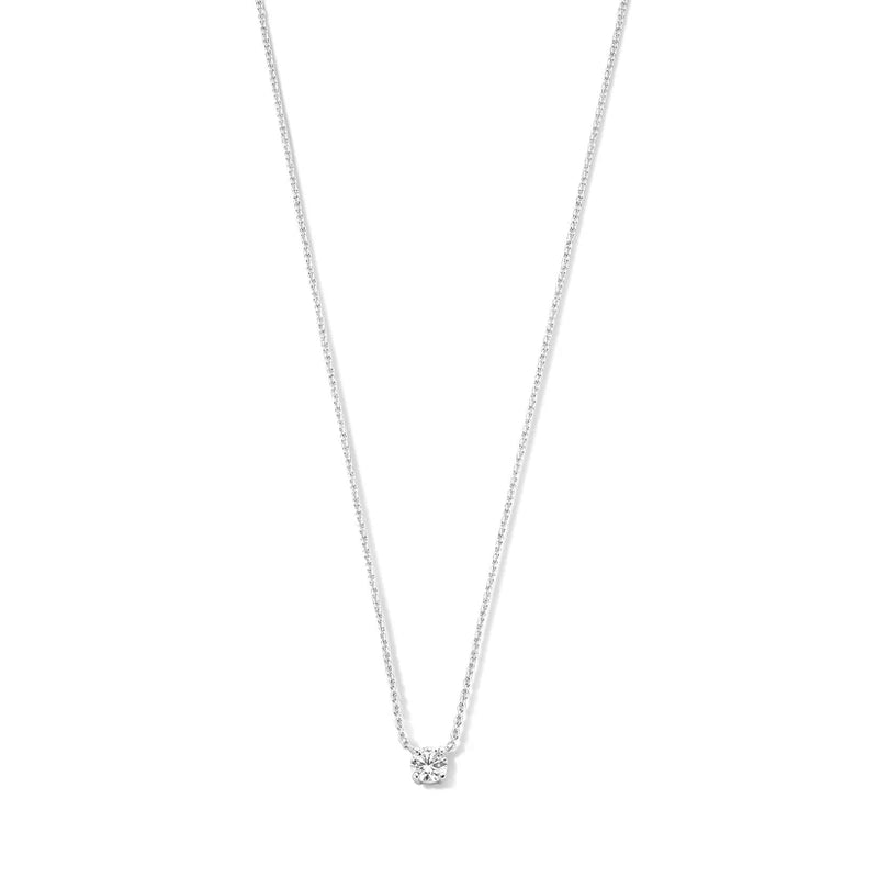 Collar Cléa de moissanita | Oro