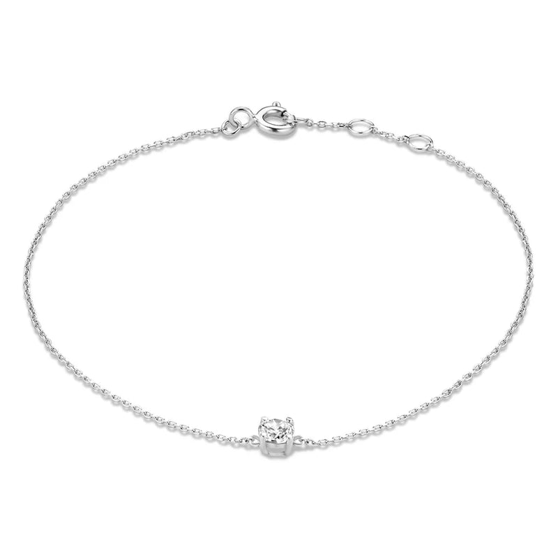 Pulsera Cléa de moissanita | Oro