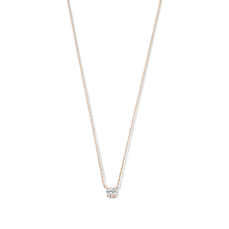 Collar Cléa de moissanita | Oro