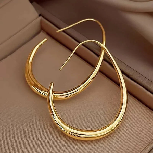 Pendientes de aro de oro antiguo | Oro