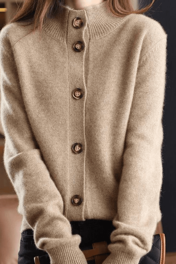 Anny - Cárdigan de punto lujoso 