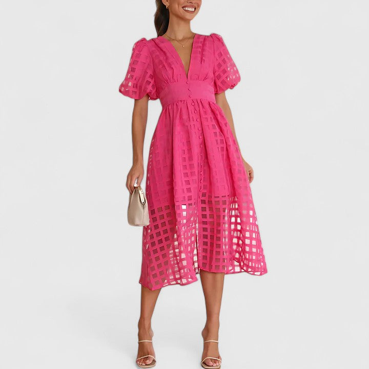 Elanqi | Elegante vestido midi
