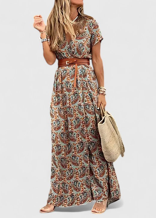 Lorraine | Elegante vestido largo bohemio