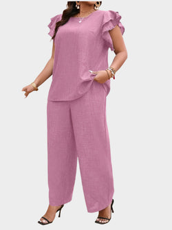 Conjunto de traje de lino