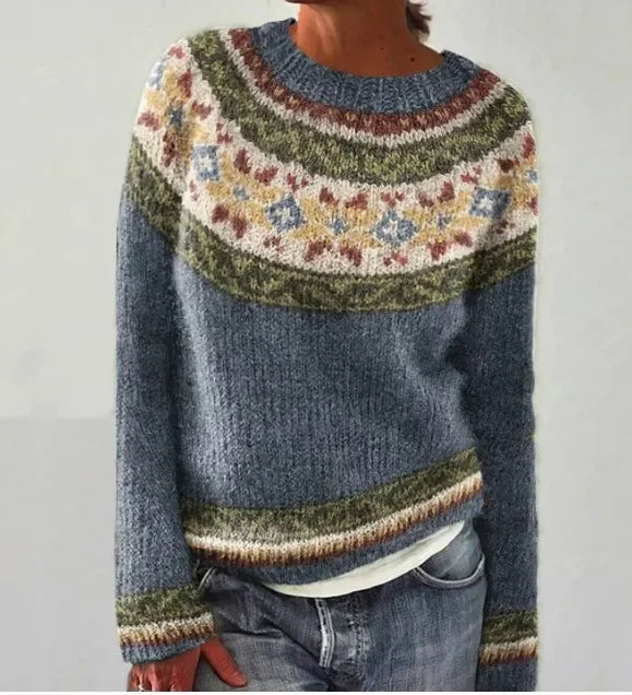 Marta® | Retro fall sweater for style and warmth