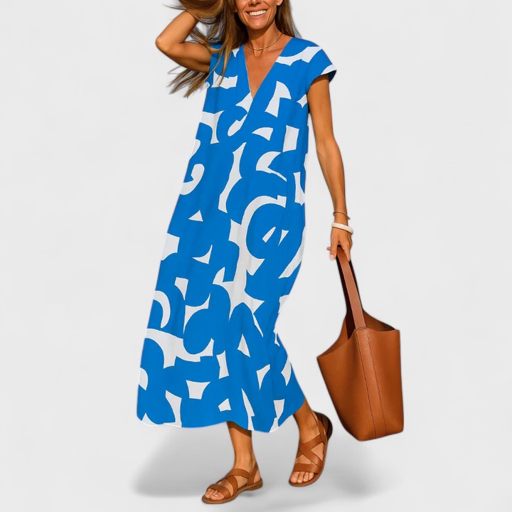 Valery™ | Vestido fluido con escote en V