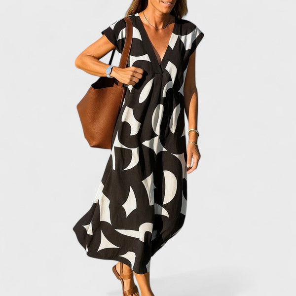 Valery™ | Vestido fluido con escote en V