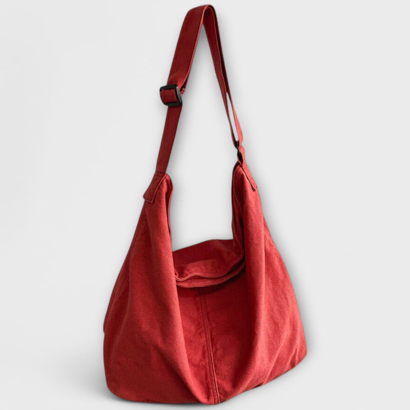 Bolso de hombro con solución
